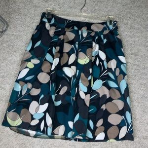 Colorful, pleated skirt